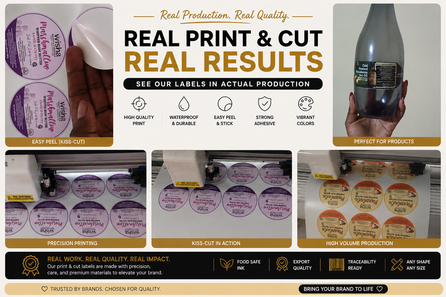 Custom Print & Cut Labels